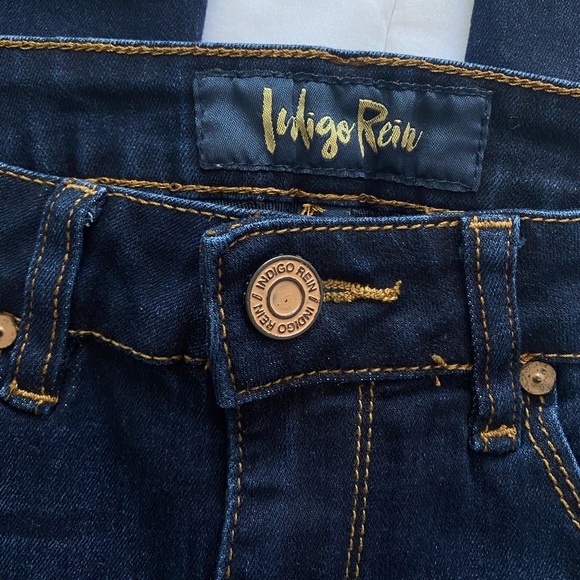 Dark Blue Denim Jeans - Picture 3 of 3